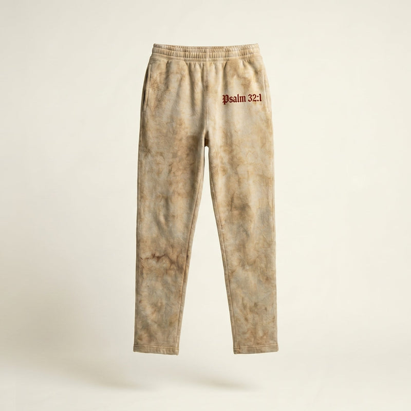 "Psalm 32:1" Sweatpants
